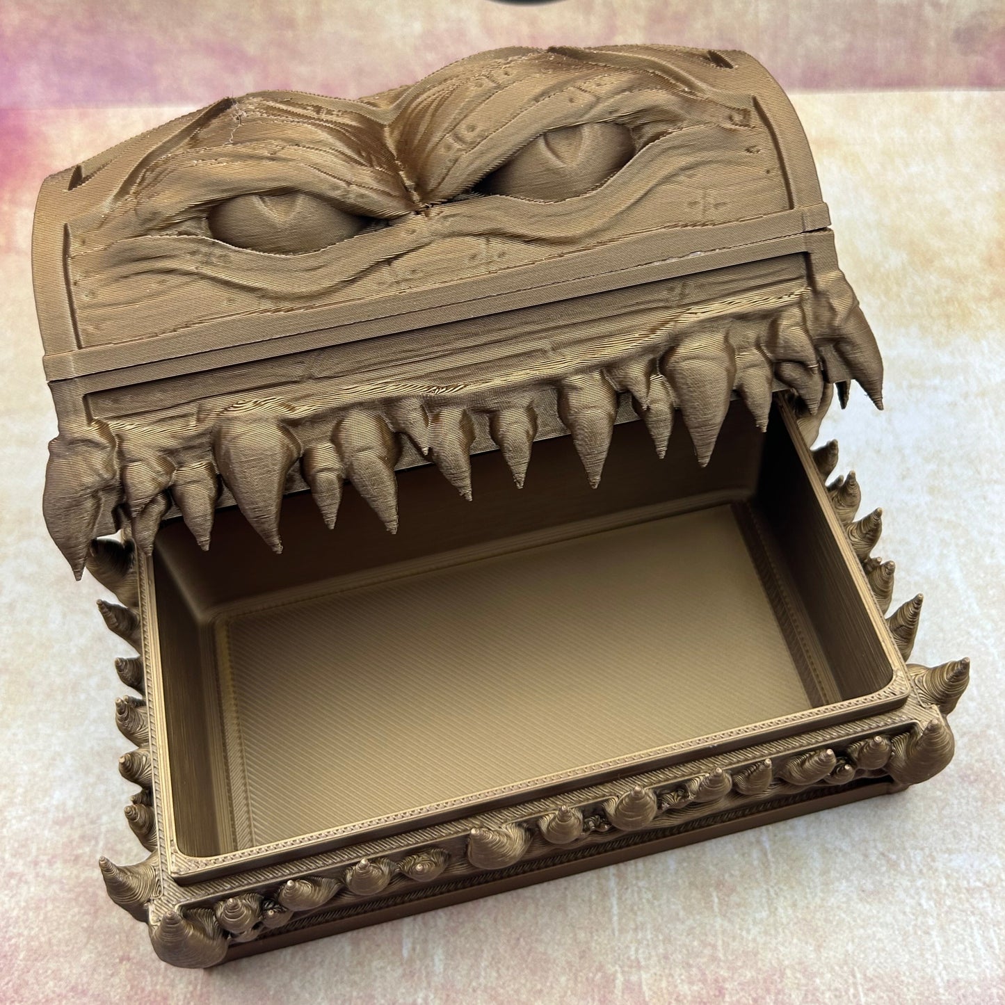Würfeltruhe Mimic "3D-Druck"
