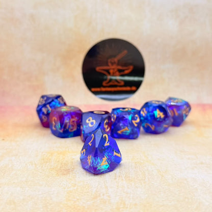 Arcane Saphire Glass Cut