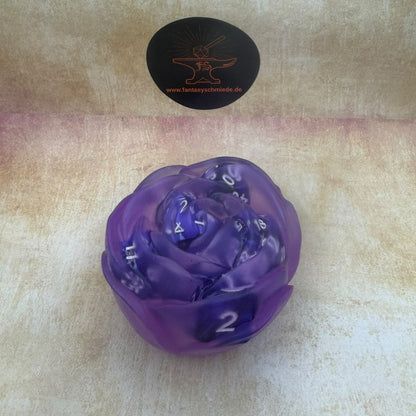 Fantasywürfelseife "Rose"